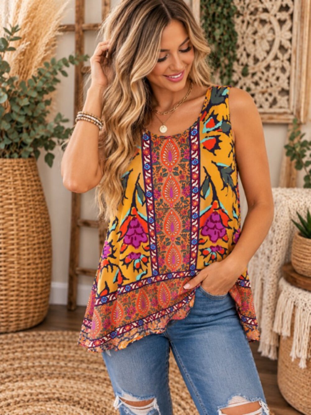 Boho Top - Picture 1 of 1